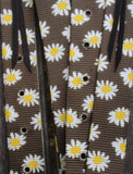 CSS Brown Daisy- Style Two Latigo Set. - Country Scene Saddlery and Pet Supplies