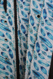 CSS Blue Feathers- Style Two Latigo Set. - Country Scene Saddlery and Pet Supplies