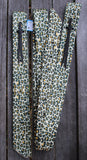 CSS Cheetah Print- Style Two Latigo Set. - Country Scene Saddlery and Pet Supplies
