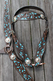 CSSB17 Hand Painted Floral Barrel Saddle - Country Scene Saddlery and Pet Supplies