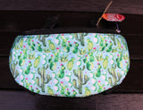 Showman ® Cactus Design Print Insulated Nylon Saddle Pouch. - Country Scene Saddlery and Pet Supplies