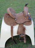 12", 13" Double T Youth Hard Seat Barrel Full QH Bars - Country Scene Saddlery and Pet Supplies