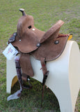 12", 13" Double T Youth Hard Seat Barrel Full QH Bars - Country Scene Saddlery and Pet Supplies