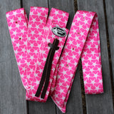New CSS Pink/White Stars Latigo Set