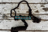 New! Cactus Blue Mule Tape Halter - Country Scene Saddlery and Pet Supplies