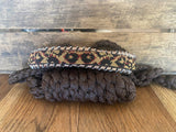 Showman® Woven nylon mule tape halter - Country Scene Saddlery and Pet Supplies
