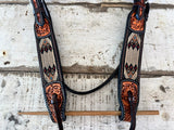 New! Rough Cut Browband Bridle - Headstalls and Bridles