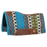 New! Klassy Cowgirl 28" x 30" Desert Fiesta Contoured Wool Top Felt Bottom Saddle Pad