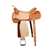 Syd Hill Crosby Barrel Western Saddle 3/4 Quarter Horse bar saddle tree - Country Scene Saddlery and Pet Supplies