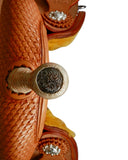 Syd Hill Crosby Barrel Western Saddle 3/4 Quarter Horse bar saddle tree - Country Scene Saddlery and Pet Supplies