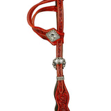 Syd Hill Summit Headstall- Chestnut - Country Scene Saddlery and Pet Supplies