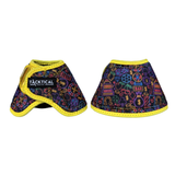 New! NEON LIGHTS WITH SPARKLE VELCRO BELL BOOTS - Country Scene Saddlery and Pet Supplies