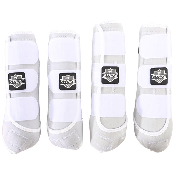 New!  Professionals Choice SMB Strike Sports Boots 4 pack White