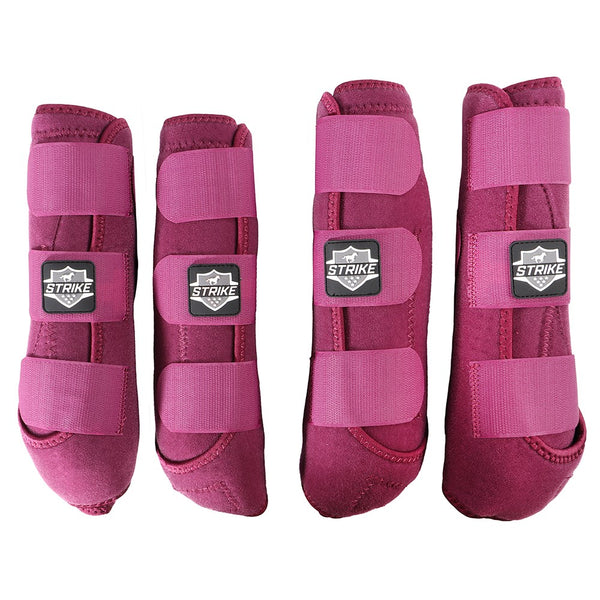 New!  Professionals Choice SMB Strike Sports Boots 4 pack  Wine