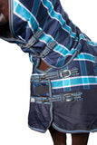 Bobby 1200D 250g Nylon Combo - Blue Plaid - Country Scene Saddlery and Pet Supplies