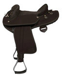 Ord River Synthetic Youth Half Breed 14.5" - Brown - Country Scene Saddlery and Pet Supplies
