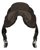 Ord River Synthetic Youth Half Breed 14.5" - Brown - Country Scene Saddlery and Pet Supplies