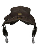 Ord River Synthetic Youth Half Breed 14.5" - Brown - Country Scene Saddlery and Pet Supplies
