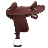 Ord River Synthetic Youth Half Breed 14.5" - Brown - Country Scene Saddlery and Pet Supplies