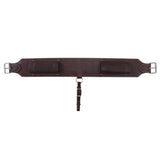 New! Fort Worth Cowhorse Rough Out Saddle - Chocolate - Country Scene Saddlery and Pet Supplies