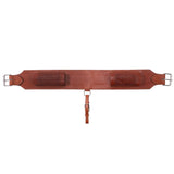New! Fort Worth Cowhorse Rough Out Saddle - Chestnut - Country Scene Saddlery and Pet Supplies