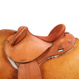 New! Sidney Hamilton Half Breed Saddle Roughout Seat - Country Scene Saddlery and Pet Supplies