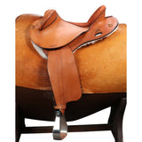 New! Sidney Hamilton Half Breed Saddle Roughout Seat - Country Scene Saddlery and Pet Supplies