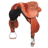 New! Sidney Hamilton Half Breed Youth Saddle 14" - Country Scene Saddlery and Pet Supplies