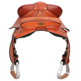 New! Sidney Hamilton Half Breed Youth Saddle 14" - Country Scene Saddlery and Pet Supplies