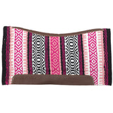 New! Showman 38" x 34" Assorted Saddle Pad with Felt Bottom - Canyon Echo - Country Scene Saddlery and Pet Supplies