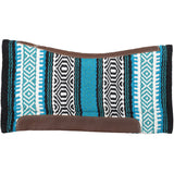 New! Showman 38" x 34" Assorted Saddle Pad with Felt Bottom - Canyon Echo - Country Scene Saddlery and Pet Supplies