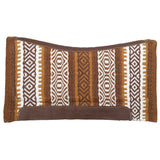 New! Showman 38" x 34" Assorted Saddle Pad with Felt Bottom - Canyon Echo - Country Scene Saddlery and Pet Supplies