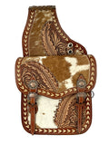 New! Showman Floral Frontier Saddle Bag