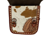 New! Showman Floral Frontier Saddle Bag