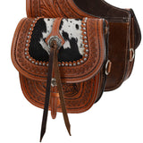 New! Showman Cowpuncher Saddle Bag - Country Scene Saddlery and Pet Supplies