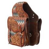 New! Showman Shockwave Saddle Bag - Country Scene Saddlery and Pet Supplies
