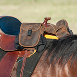 New! Cashel Horn Bag Small Distressed Leather - Country Scene Saddlery and Pet Supplies