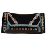 New! Showman 36" x 34" Wool Top Saddle Pad with Memory Felt Bottom - Mesa Ridge - Country Scene Saddlery and Pet Supplies