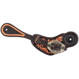 New! Showman Ladie's Gunsmoke Spur Strap - Country Scene Saddlery and Pet Supplies