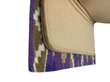 Showman ® 36” X 34” Wool Top Contoured Memory Felt Bottom Saddle Pad – Southwest - Country Scene Saddlery and Pet Supplies