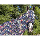 New! EQUINE COMPRESSION NECK AND HOOD COMBO PRINTED - SPLATTER - Country Scene Saddlery and Pet Supplies