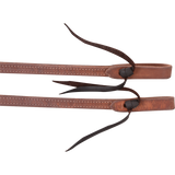 Doubled and Stitched Heavy Harness/Latigo Split Rein 5/8″ - Country Scene Saddlery and Pet Supplies