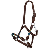 New! Showman Desert Dawn Mohair Wool Nose and Cheek Halter - Full - halter