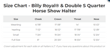 New! Billy Royal® Gold Standard Fitted Show Halter - Country Scene Saddlery and Pet Supplies