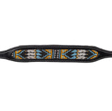 New! Showman Sacred Feather Beaded Wither Strap - Country Scene Saddlery and Pet Supplies