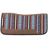 New! Showman 31" x 32" Radiant Weave Contoured Saddle Pad with Felt Bottom - Country Scene Saddlery and Pet Supplies