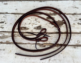 New! Oiled Harness Leather Split Reins-8ft x 3/4” - Country Scene Saddlery and Pet Supplies