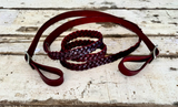 New! Argentina Leather Contest Rein - Country Scene Saddlery and Pet Supplies