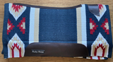 New! Ruby Rose Saddle Pad- Navy Blue and Red - Country Scene Saddlery and Pet Supplies