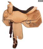 New! Billy Royal® Elite Tooled Roughout Work Saddle - Country Scene Saddlery and Pet Supplies